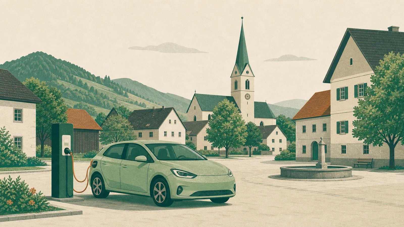 Shared Electric Cars Are Quietly Reshaping Rural Austria