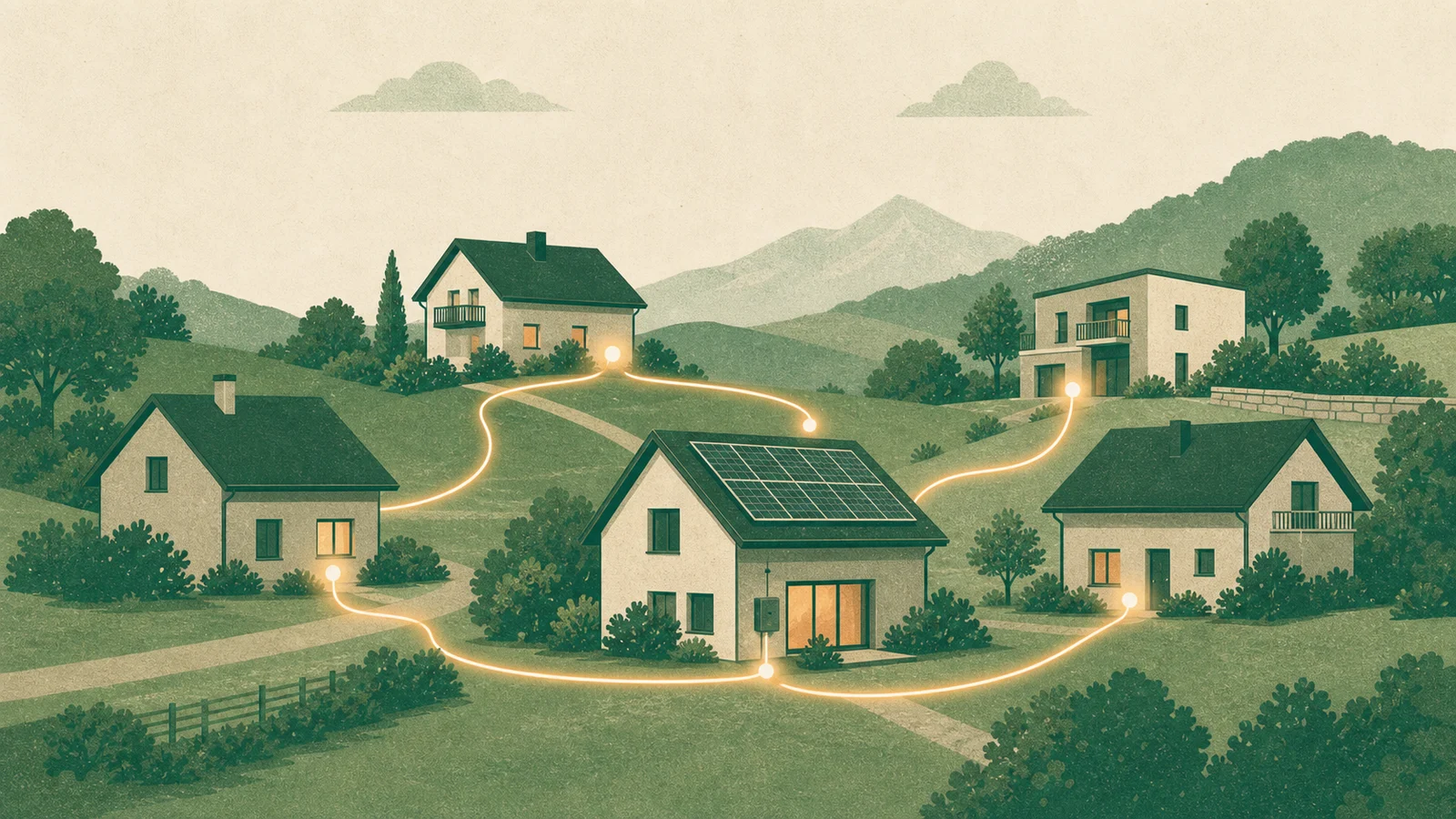 Energy Communities in Austria: How to Share Solar Power with Your Neighbours