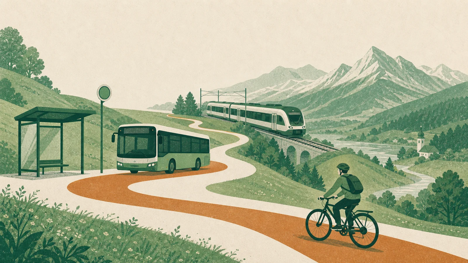 Commuting Without a Car in Austria: Where It Works — and Where It Doesn't