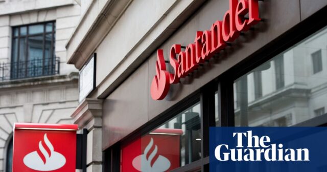 Santander wird im Zuge der zunehmenden Automatisierung mehr als 1.400 Arbeitsplätze in Großbritannien abbauen

