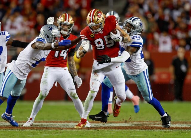 49ers Studs and Duds: George Kittle ist der Star am National Tight Ends Day

