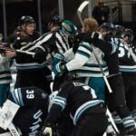 Die San Jose Sharks erholen sich spät, erringen einen dramatischen Sieg über Utah und beenden das Schleudern endlich