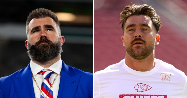 Das neue Weihnachtslied von Jason und Travis Kelce ist von „New Heights“ inspiriert

