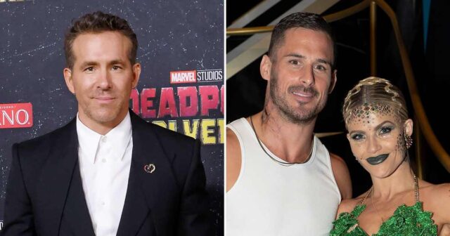 Ryan Reynolds schickte Danny und Witney von DWTS ein Video nach „Deadpool“ Dance

