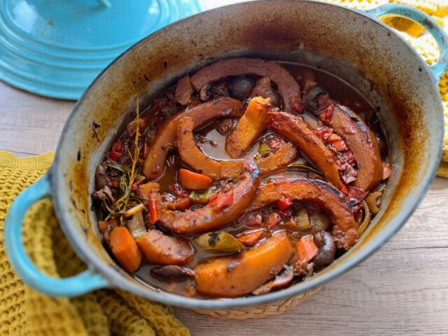 Herbstrezepte: Ein Kürbis-Schmorbraten, um Vegetariern diesen Herbst Freude zu bereiten

