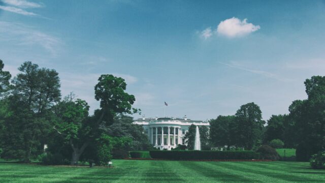 The White House, Washington DC, USA.