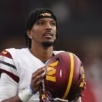 Familienführer des Washington Commanders Quarterback Jayden Daniels