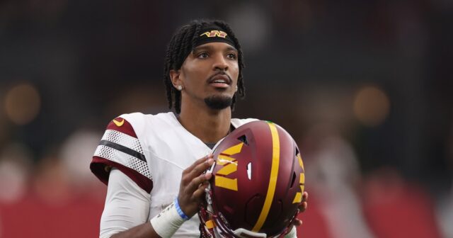 Familienführer des Washington Commanders Quarterback Jayden Daniels

