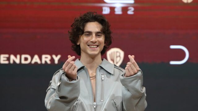 Timothée Chalamet erschien beim Timothée Chalamet-Lookalike-Wettbewerb

