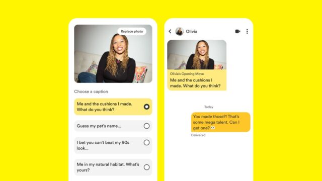 Bumble erweitert Opening Moves kurz nach der Veröffentlichung

