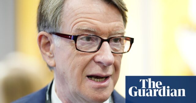 Die Verhandlungen über den Wiedereintritt Großbritanniens in die EU könnten in zehn Jahren beginnen, sagt Peter Mandelson

