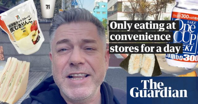 Justin McCurrys Day of Eating Only Japanischer Convenience Store – Video

