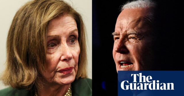 Nancy Pelosi sagt, Bidens Verzögerung beim Ausscheiden aus dem Rennen habe die Chancen der Demokraten zunichte gemacht

