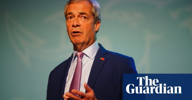 Donald Trump sei eingeladen, im britischen Parlament zu sprechen, sagt Nigel Farage

