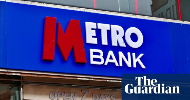 Die Metro Bank verhängte eine Geldstrafe von fast 17 Millionen Pfund, weil sie es versäumt hatte, potenzielle Geldwäsche zu überwachen

