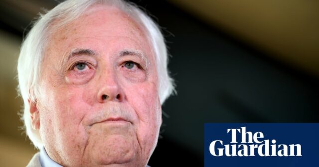 Politische Spenden in Clive Palmer-Größenordnung werden im Rahmen der neuen Ausgabenobergrenzen für Wahlen blockiert

