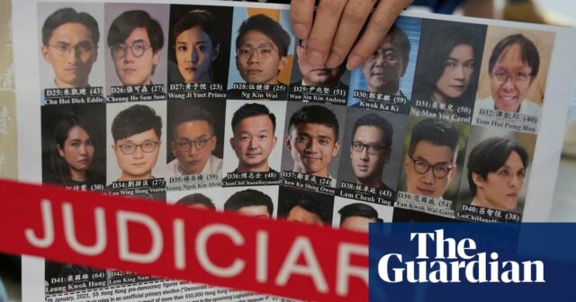 Aktivisten, Professoren, Gesetzgeber: Wer sind die Hong Kong 47?

