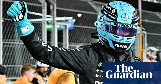 George Russell holt Mercedes die Pole beim F1 GP von Las Vegas, Max Verstappen wird Fünfter

