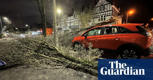 Sturm Bert trifft auf Teile Großbritanniens – Videobericht

