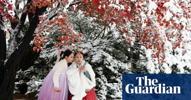 Seoul verlangsamt sich unter dem schwersten Novemberschnee seit 100 Jahren

