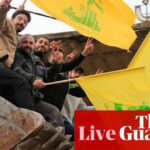 Live-Übertragung der Krise im Nahen Osten: Die Hisbollah sagt, sie sei angesichts des unruhigen Waffenstillstands immer noch „am Abzug“.