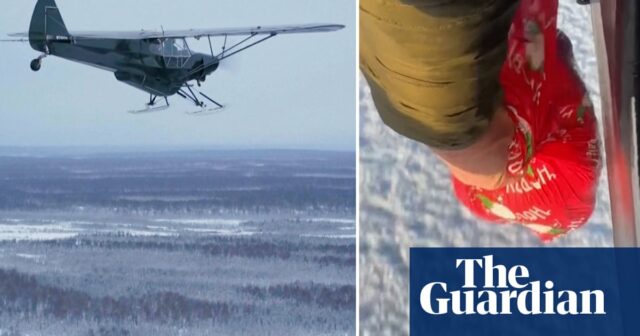 Pilot wirft Thanksgiving-Truthähne aus der Luft für Menschen ab, die in Alaska abseits des Stromnetzes leben – Video

