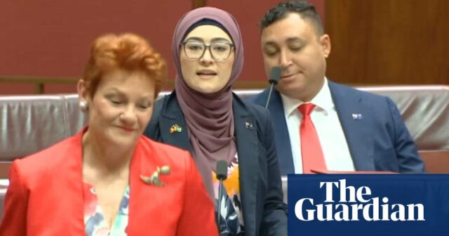 Erbitterter Meinungsaustausch im Senat, als Pauline Hanson eine Untersuchung gemäß Abschnitt 44 gegen Fatima Payman fordert – Video

