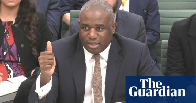 David Lammy ernennt einen Gesandten zur Unterstützung im Ausland inhaftierter Briten

