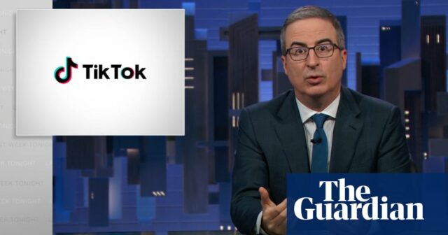 John Oliver zum möglichen TikTok-Verbot: „Es ist vielleicht nicht notwendig, aber es reicht nicht“

