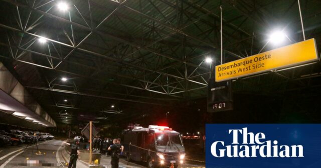 Die brasilianische Polizei ist nach einem dreisten Mord am Flughafen von São Paulo auf der Suche nach der obersten Kriminalitätsgruppe

