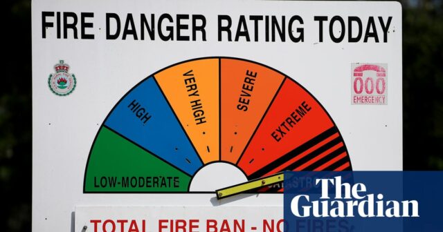 Die Bedingungen führen zu Warnungen vor katastrophaler Brandgefahr in Teilen Südaustraliens

