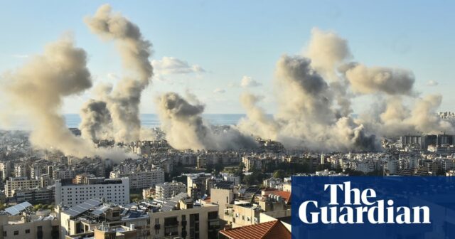 Live-Feed zeigt weitere Angriffe in Beirut, während die Waffenstillstandsgespräche fortgesetzt werden – Video

