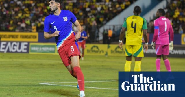 Pepi trifft, als die USA im Viertelfinal-Hinspiel der Concacaf Nations League gegen Jamaika antreten

