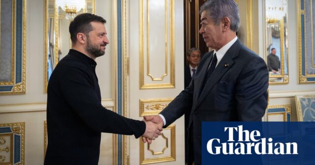 Japans Minister besucht die Ukraine, um seine „ernsthafte Besorgnis“ über die nordkoreanischen Truppen zum Ausdruck zu bringen

