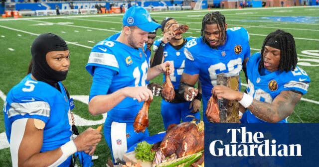 NFL-Thanksgiving-Spiel: Die Lions gewinnen den 10. Platz in Folge, da die Bears die Zeit nicht im Griff haben

