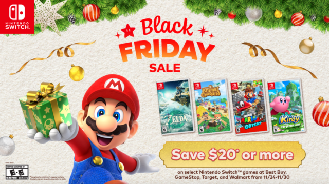 Nintendo hat gerade seine Black Friday-Angebote angekündigt, darunter Tears of the Kingdom für 50 US-Dollar

