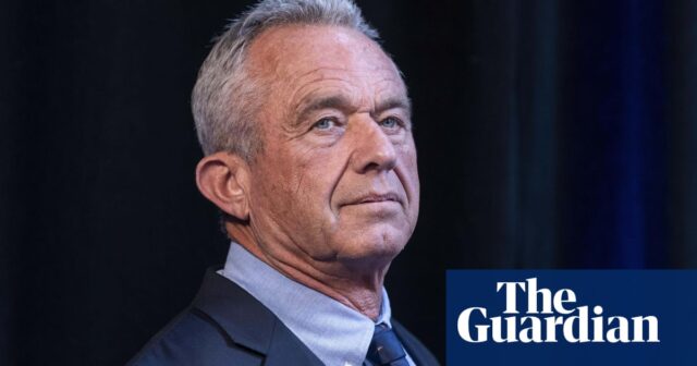 RFK Jr. kann in einer weiteren Amtszeit von Trump die Führung in den Bereichen Gesundheit und Lebensmittelsicherheit in den USA übernehmen

