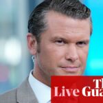 Pete Hegseth besucht das Kapitol, während Einzelheiten aus dem Bericht über sexuelle Übergriffe aus dem Jahr 2017 bekannt werden – live