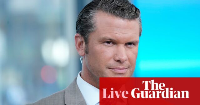 Pete Hegseth besucht das Kapitol, während Einzelheiten aus dem Bericht über sexuelle Übergriffe aus dem Jahr 2017 bekannt werden – live

