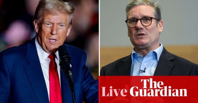 Starmer gratuliert Trump und sagt: „Wir stehen Seite an Seite“ – britische Politik live

