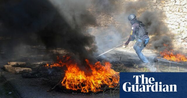 Nach Angaben der haitianischen Polizei wurden in Port-au-Prince mindestens 28 mutmaßliche Bandenmitglieder getötet

