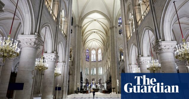 Im Inneren der restaurierten Kathedrale Notre Dame – in Bildern

