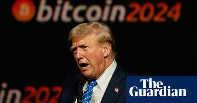 Bitcoin erreicht Rekordhoch von 75.000 US-Dollar, da Händler auf Trumps Sieg wetten

