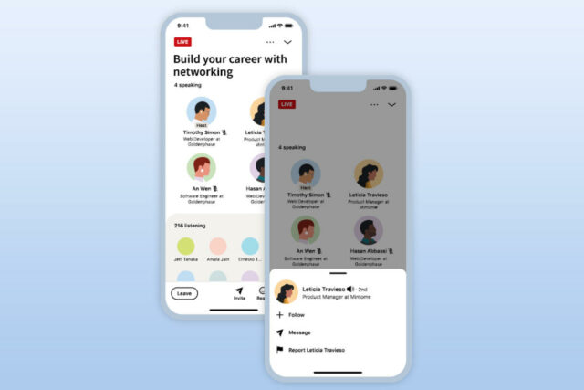 LinkedIn verzichtet auf die eigenständige Live-Audio-Funktion, die Sie wahrscheinlich vergessen haben

