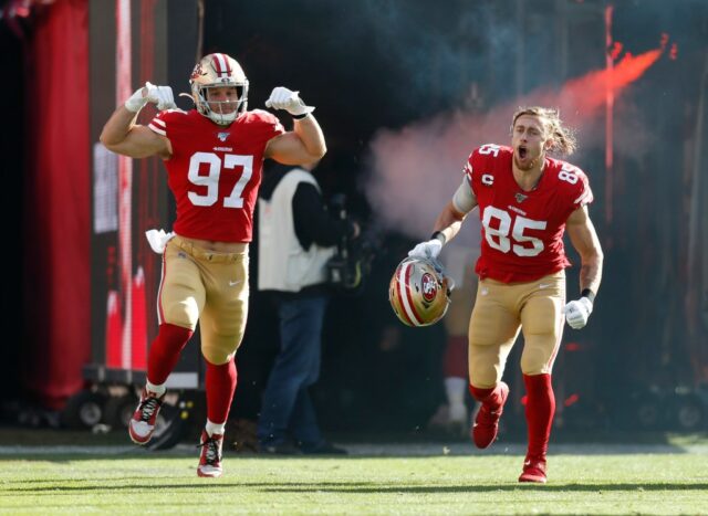 Die 49ers erwarten, dass Kittle zum Training zurückkehrt, und werden Bosa im Laufe der Woche bewerten

