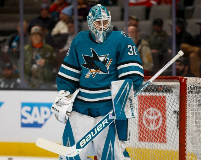 Der beste Torwart der Sharks hinterließ während seiner Zeit in der NHL einen soliden Eindruck

