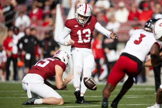 Stanford betäubt Nr. 22 Louisville mit Kenneys 52-Yard-Field-Goal, ohne dass noch Zeit übrig ist

