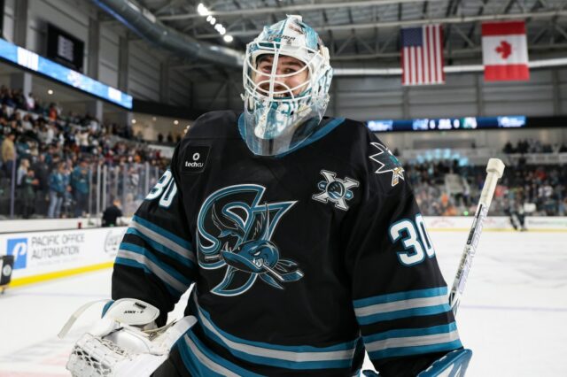 Die San Jose Sharks stellen den besten Torhüter der AHL ein

