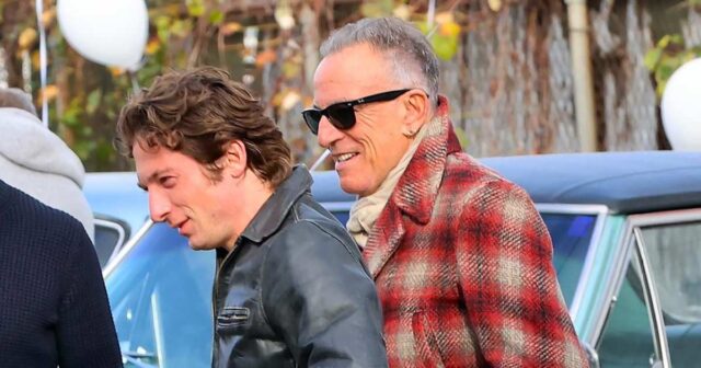 Bruce Springsteen freundet sich am Set des Biopics mit Jeremy Allen White an

