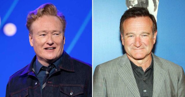 Conan O'Brien erinnert sich nach Dreharbeiten zu „Tonight Show“ an Robin Williams‘ „hässliches“ Geschenk

